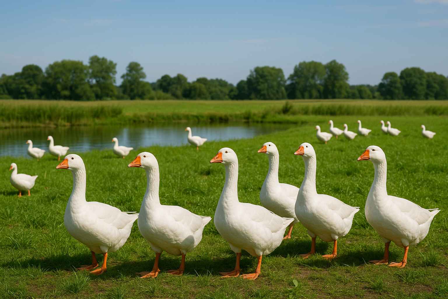 Goose Farming Investment Project